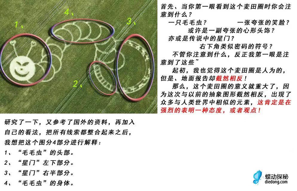 2012年7月5日英国维尔特郡Boreham Woods麦田怪圈