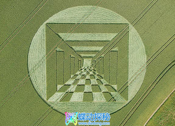 2007年6月28日英格兰West Kennett Wiltshire麦田怪圈