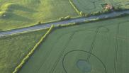 2017年6月3日英国Avebury Wiltshire麦田怪圈