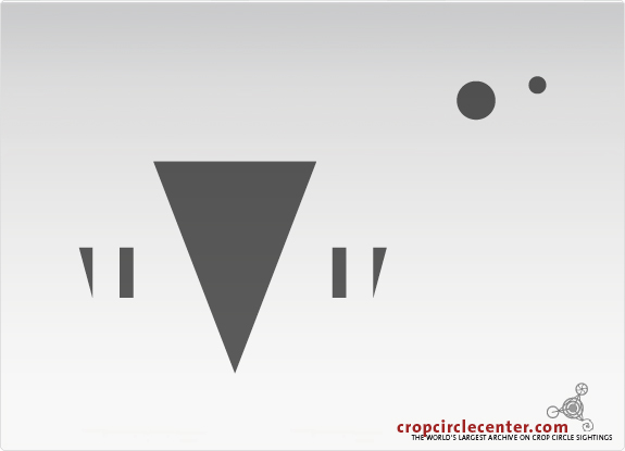 1990年7月25日英国ÂÂ ÂWheat9 x 14 m麦田怪圈