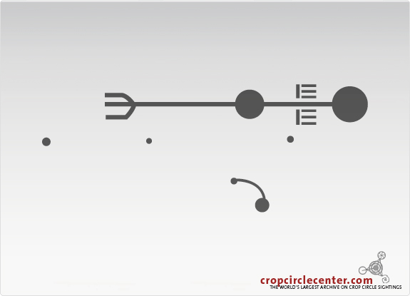 1991年7月23日英国ÂÂ ÂBarley126 m麦田怪圈