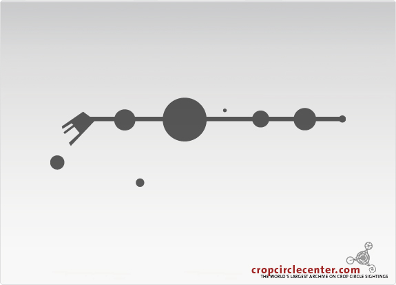 1991年7月17日英国ÂÂ ÂWheat76 m麦田怪圈