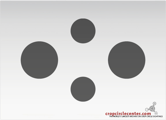 1991年9月3日加拿大ÂÂ ÂWheat5 m麦田怪圈