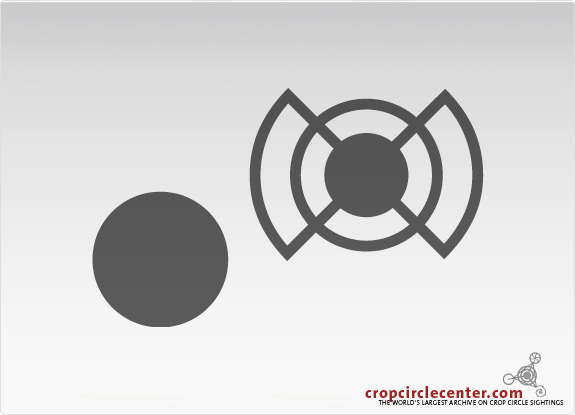 1992年6月24日英国ÂÂ ÂWheat25 + 40 m麦田怪圈