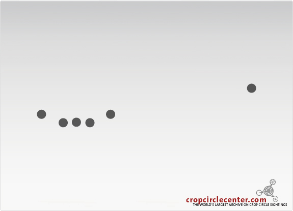 1993年10月1日加拿大ÂÂ ÂBarley5,5 m麦田怪圈