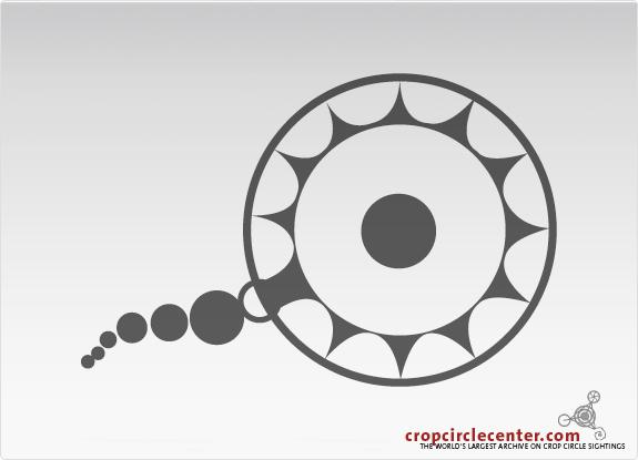 1995年6月16日英国ÂÂ ÂBarley91 m麦田怪圈