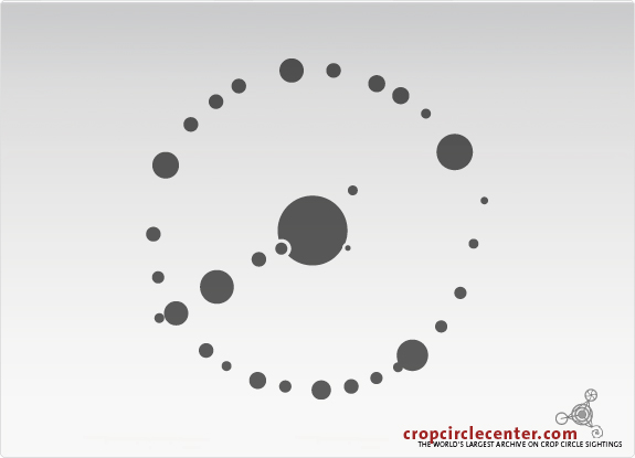 1995年6月20日英国Â Cheesefoot Head麦田怪圈