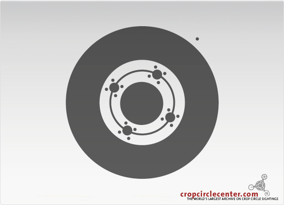 1995年6月12日英国ÂÂ ÂBarley80 m麦田怪圈