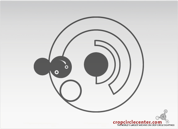 1995年7月25日英国ÂÂ ÂWheat45 m麦田怪圈