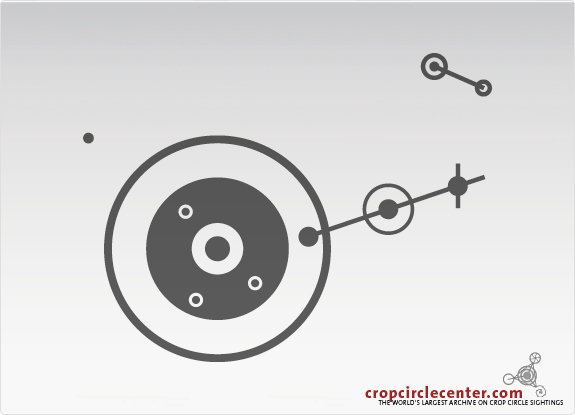 1996年5月1日捷克ÂÂ ÂBarley41 m麦田怪圈