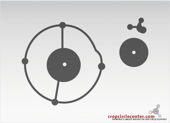 1996年7月22日英国ÂÂ ÂWheat45 m麦田怪圈