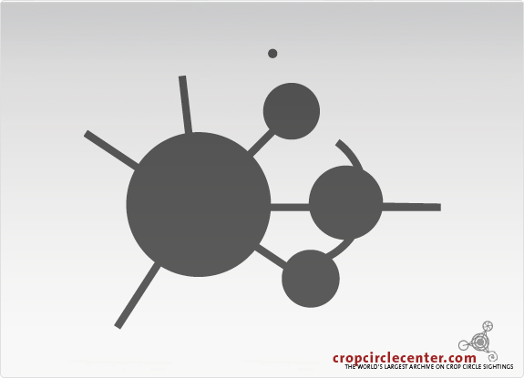 1996年10月6日荷兰ÂÂ ÂBarley8 m麦田怪圈