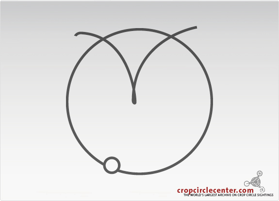 1997年4月22日英国ÂÂ ÂOilseed rape109 m麦田怪圈