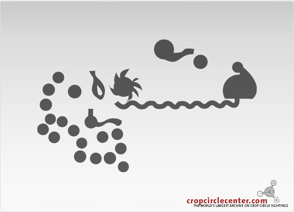 1998年7月18日英国Â Nampa麦田怪圈