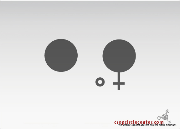 1998年8月9日加拿大ÂÂ ÂWheat11 m麦田怪圈