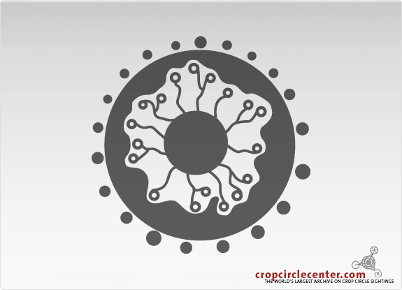 1999年5月23日英国ÂÂ ÂBarley76 m麦田怪圈