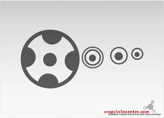 1999年6月22日英国Â Allington Down麦田怪圈