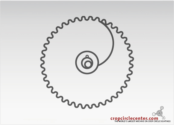 1999年6月18日德国ÂÂ ÂBarley60 m麦田怪圈