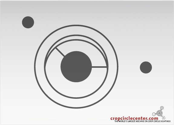 1999年7月25日英国Â Rousden麦田怪圈