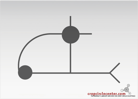 1999年7月22日加拿大ÂÂ ÂWheat21 m麦田怪圈