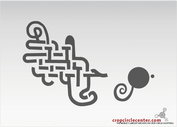 1999年8月14日英国Â Stanton St Bernard麦田怪圈