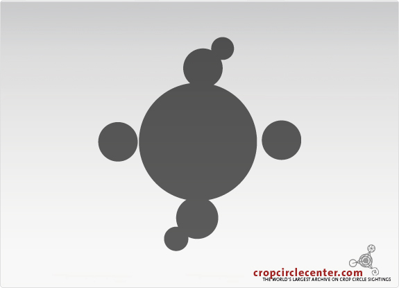 1999年9月21日加拿大ÂÂ ÂWheat58 m麦田怪圈