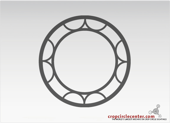 2000年5月27日英国ÂÂ ÂWheat54 m麦田怪圈