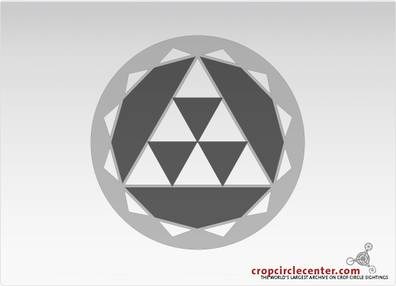 2000年6月4日英国ÂÂ ÂBarley62 m麦田怪圈