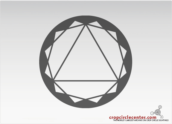 2000年6月2日英国ÂÂ ÂBarley62 m麦田怪圈