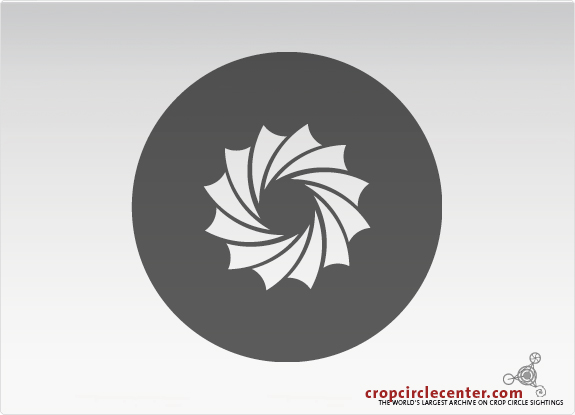 2000年6月6日英国ÂÂ ÂBarley45 m麦田怪圈