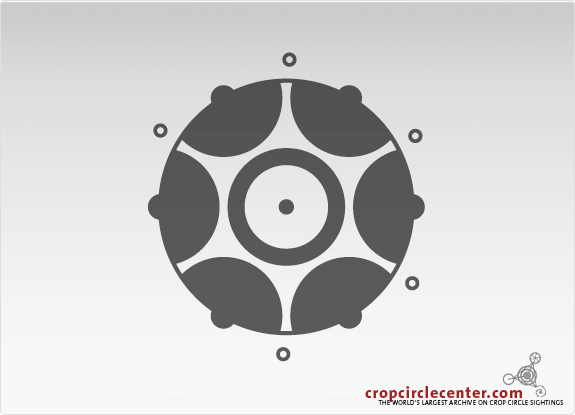 2000年7月30日英国ÂÂ ÂWheat45 m麦田怪圈