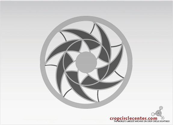 2000年8月16日英国Â Pegsdon麦田怪圈