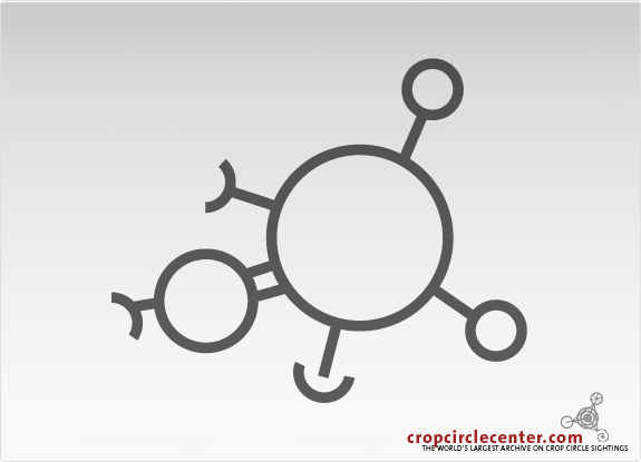 2000年8月16日德国ÂÂ ÂBarley57 m麦田怪圈