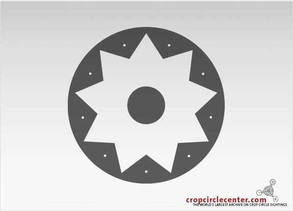 2000年8月9日英国ÂÂ ÂWheat44 m麦田怪圈