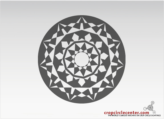 2000年8月7日英国Â Pewsey White Horse麦田怪圈