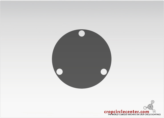 2001年4月19日加拿大ÂÂ ÂSand3,5 m麦田怪圈