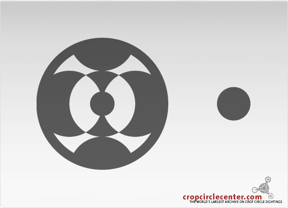 2001年5月28日英国ÂÂ ÂBarley18 m麦田怪圈