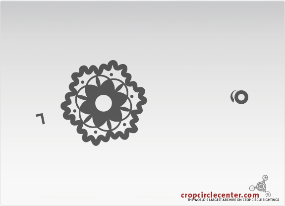 2001年5月13日德国ÂÂ ÂOilseed rape30 m麦田怪圈