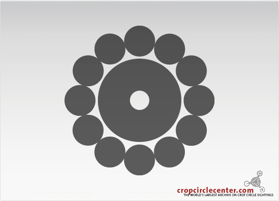 2001年5月1日意大利Â Aalten麦田怪圈