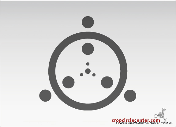 2001年6月25日英国ÂÂ ÂBarley46 m麦田怪圈