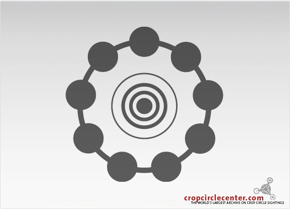 2001年6月20日英国ÂÂ ÂWheat54 m麦田怪圈