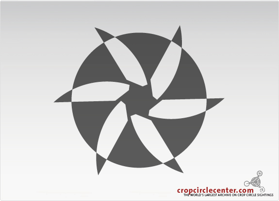 2001年6月3日德国ÂÂ ÂBarley28 m麦田怪圈