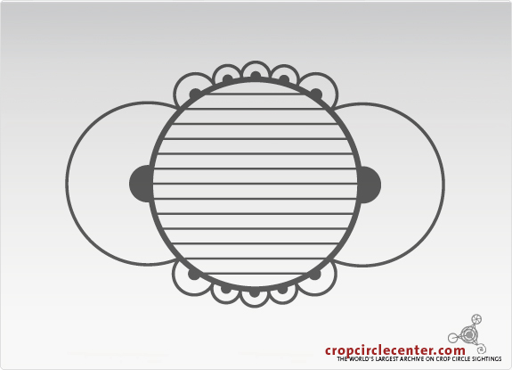 2001年6月25日英国Â Borstal麦田怪圈