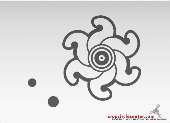 2001年6月1日德国ÂÂ ÂBarley48 m麦田怪圈