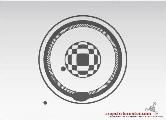 2001年6月17日英国ÂÂ ÂBarley62 m麦田怪圈