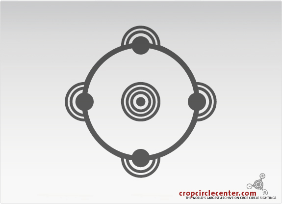 2001年7月15日英国Â Gog Magog Hills麦田怪圈