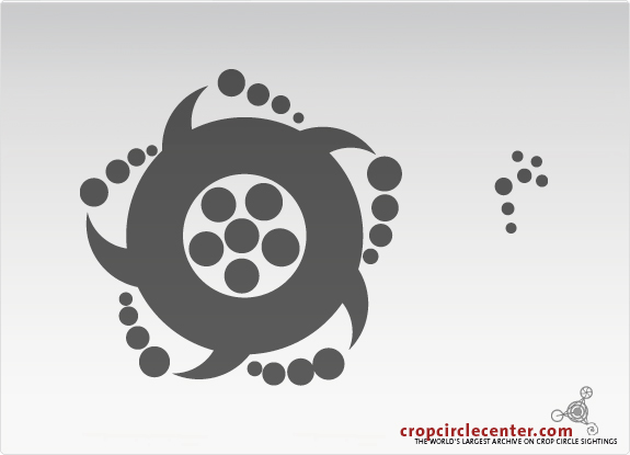 2001年7月24日英国ÂÂ ÂWheat92 m麦田怪圈