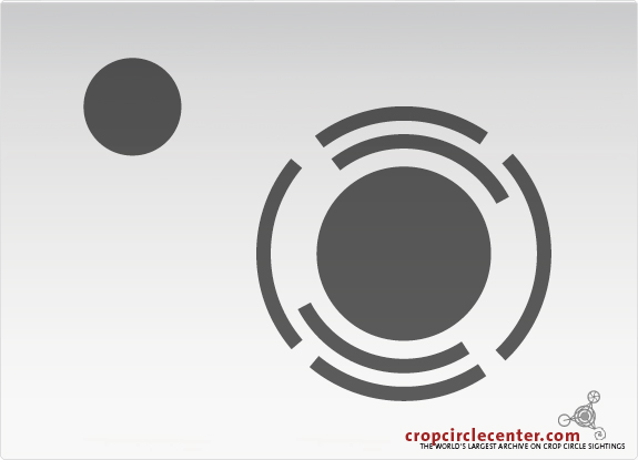 2001年8月27日加拿大ÂÂ ÂWheat24,5 m麦田怪圈