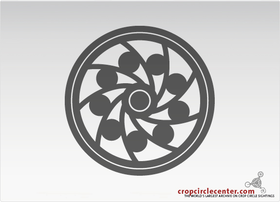 2001年8月10日英国ÂÂ ÂWheat62 m麦田怪圈