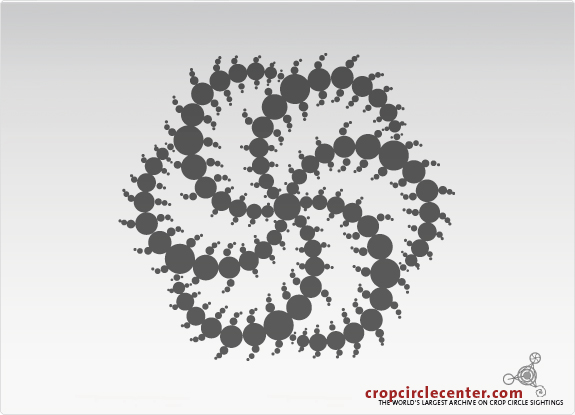 2001年8月12日英国ÂÂ ÂWheat267 m麦田怪圈